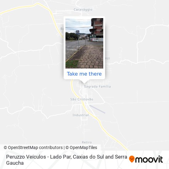 Peruzzo Veículos - Lado Par map