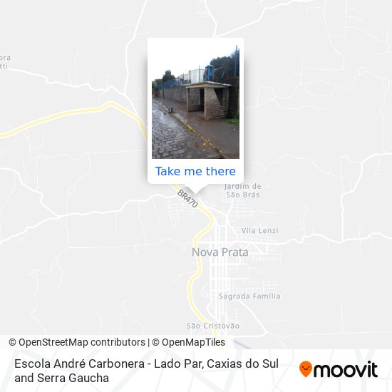 Escola André Carbonera - Lado Par map