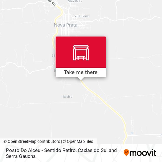 Posto Do Alceu - Sentido Retiro map
