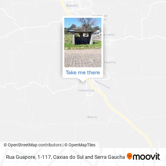 Rua Guapore, 1-117 map
