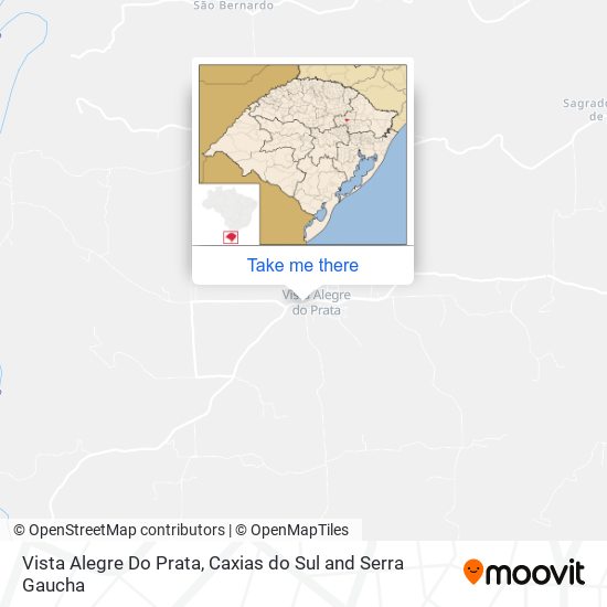 Vista Alegre Do Prata map