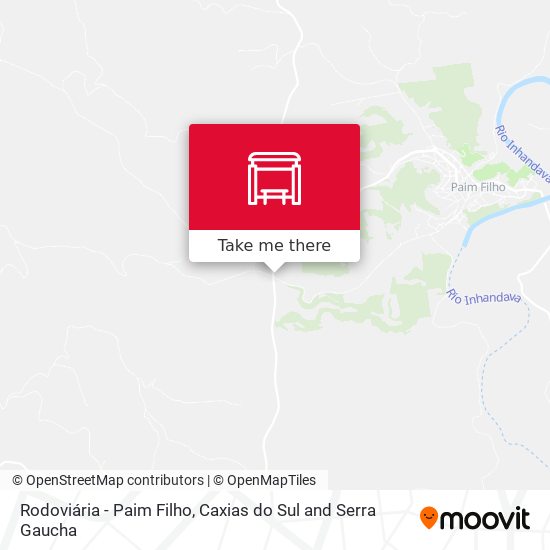 Rodoviária - Paim Filho map