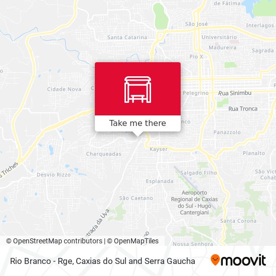 Rio Branco - Rge map