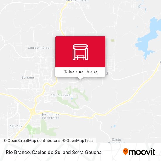 Rio Branco map