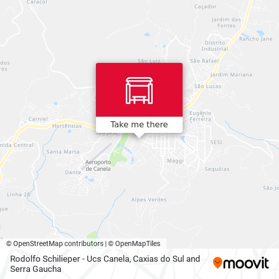 Rodolfo Schilieper - Ucs Canela map