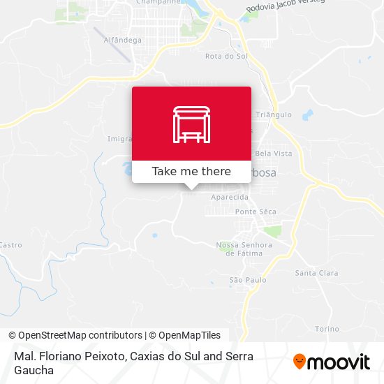 Mal. Floriano Peixoto map
