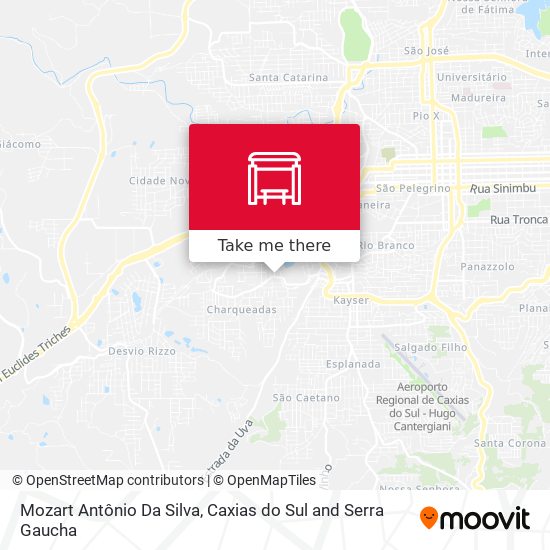Mozart Antônio Da Silva map