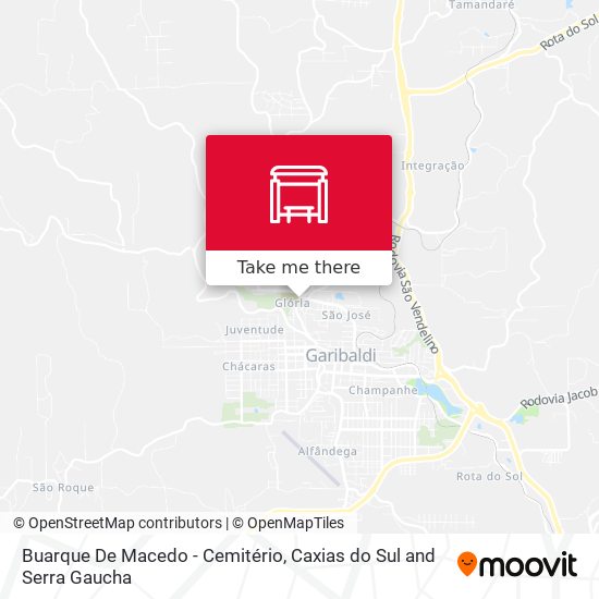 Buarque De Macedo - Cemitério map