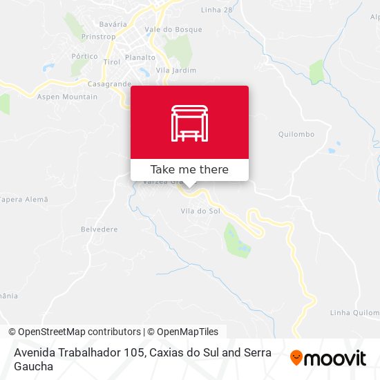 Avenida Trabalhador 105 map