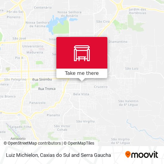 Luiz Michielon map