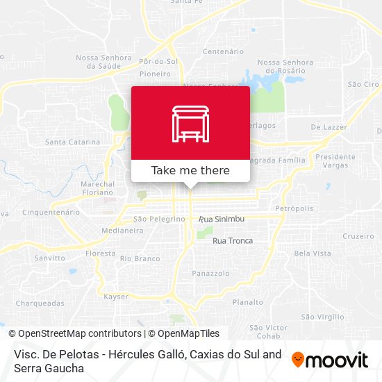 Visc. De Pelotas - Hércules Galló map