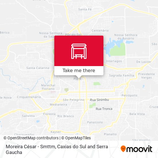 Moreira César - Smttm map