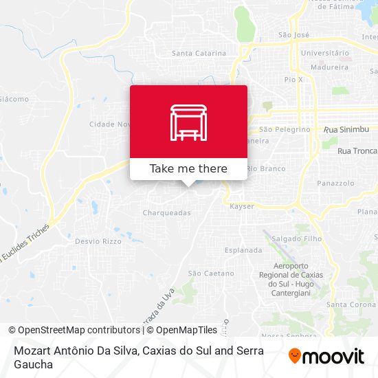 Mozart Antônio Da Silva map