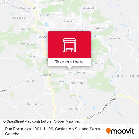Rua Fortaleza 1001-1199 map