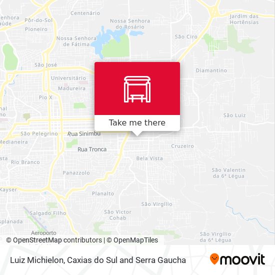 Luiz Michielon map