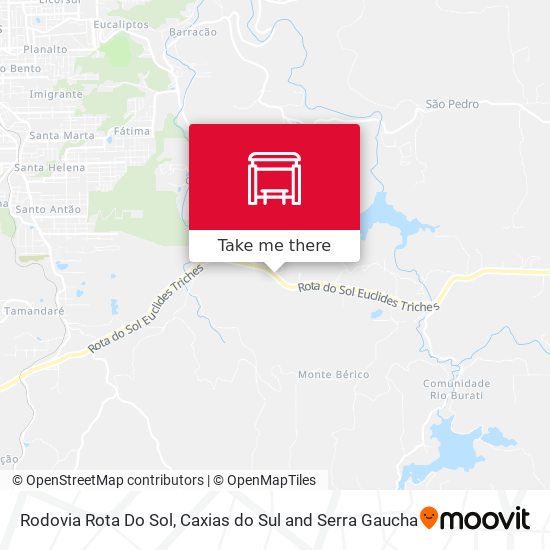 Rodovia Rota Do Sol map