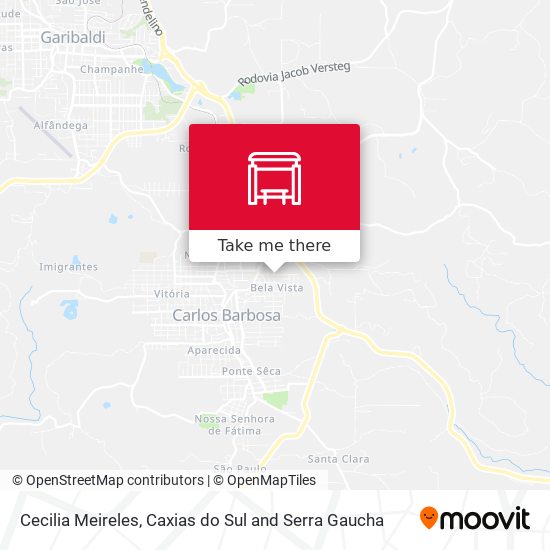 Cecilia Meireles map