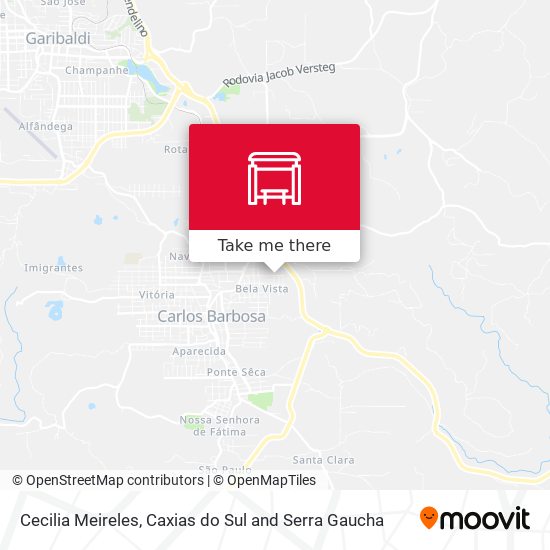 Cecilia Meireles map