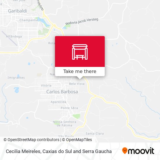 Cecilia Meireles map