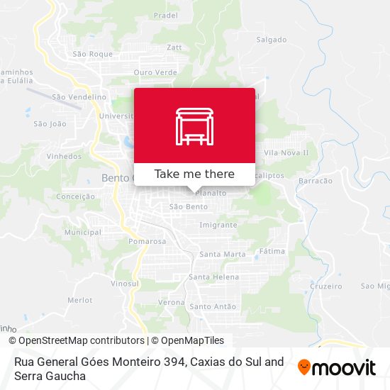 Rua General Góes Monteiro 394 map