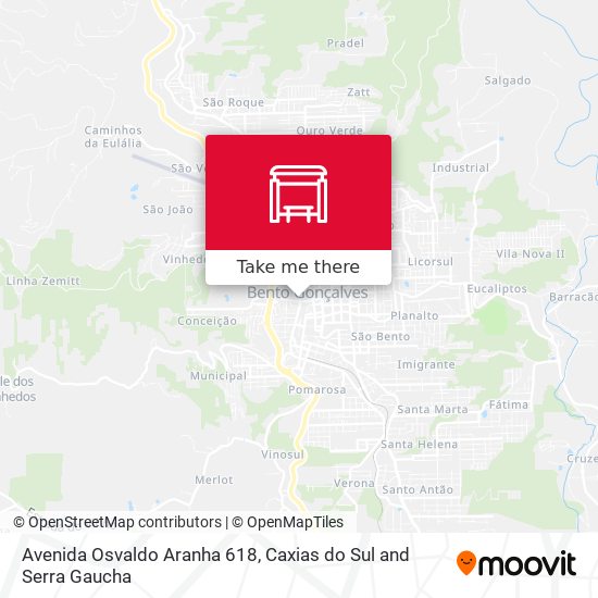 Avenida Osvaldo Aranha 618 map