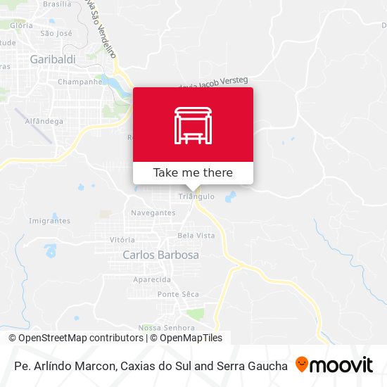 Pe. Arlíndo Marcon map