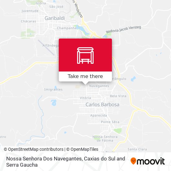 Nossa Senhora Dos Navegantes map