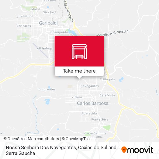 Nossa Senhora Dos Navegantes map