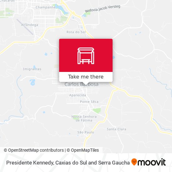 Presidente Kennedy map