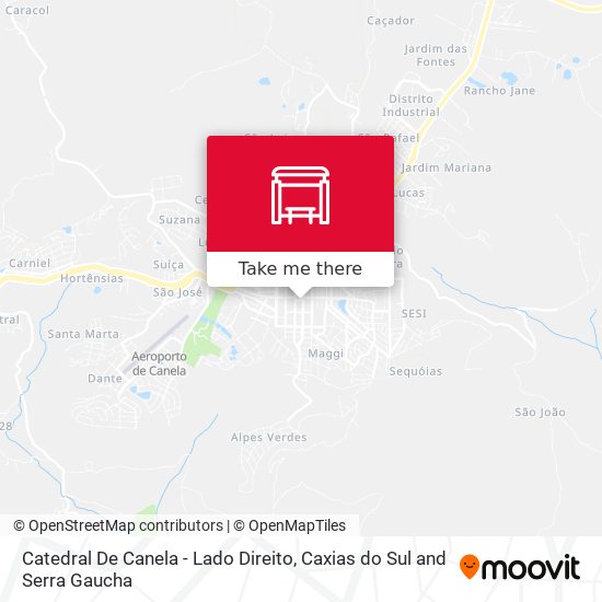 Catedral De Canela - Lado Direito map