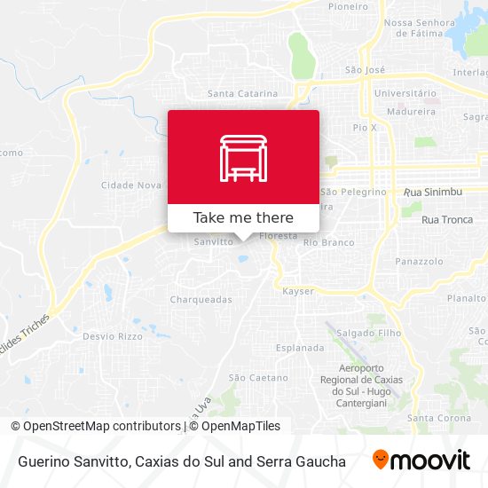Guerino Sanvitto map