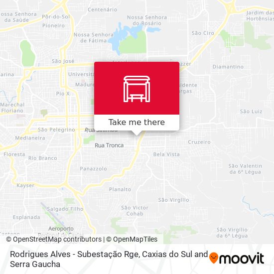 Rodrigues Alves - Subestação Rge map