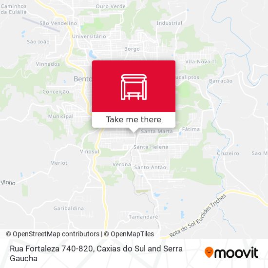 Rua Fortaleza 740-820 map