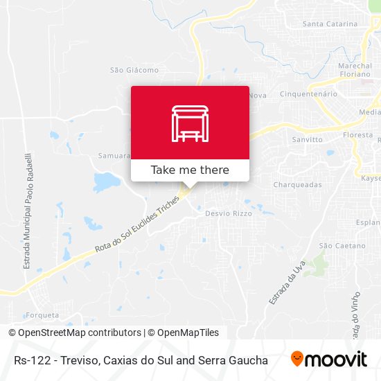 Rs-122 - Treviso map