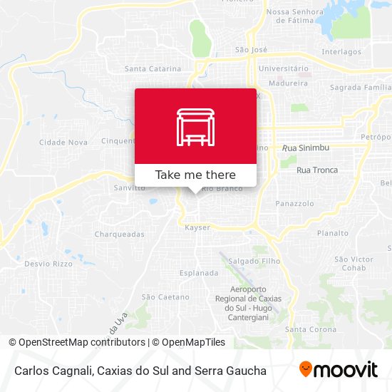 Carlos Cagnali map