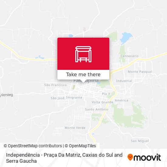 Independência - Praça Da Matriz map