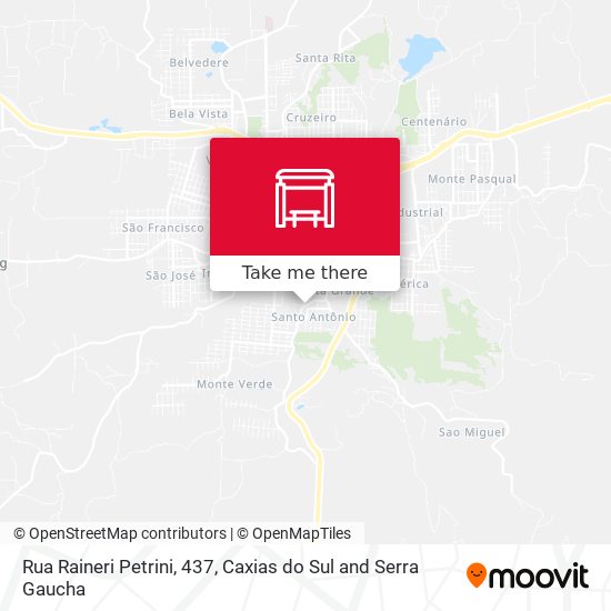 Rua Raineri Petrini, 437 map