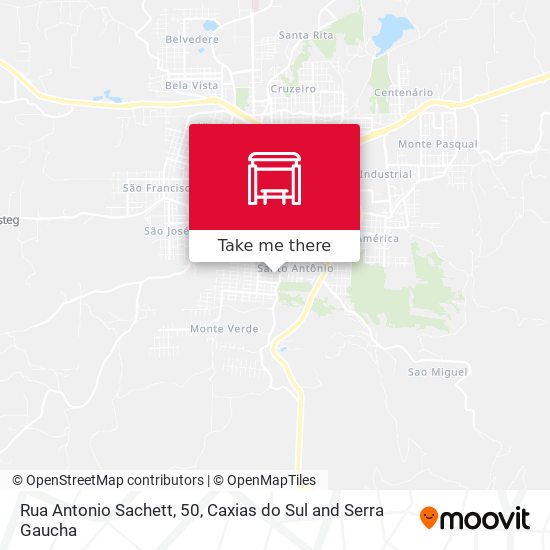 Rua Antonio Sachett, 50 map
