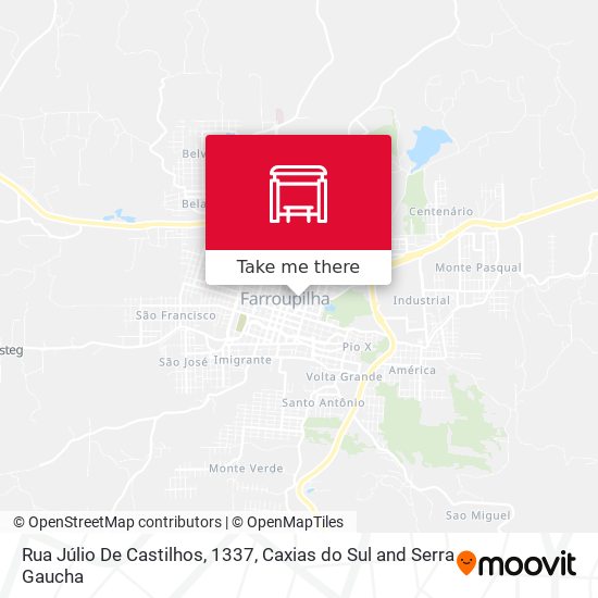 Rua Júlio De Castilhos, 1337 map