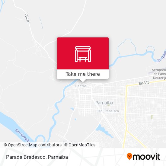 Parada Bradesco map