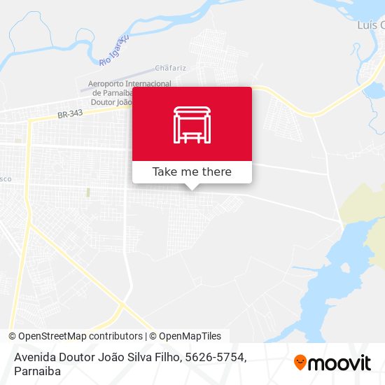 Mapa Avenida Doutor João Silva Filho, 5626-5754