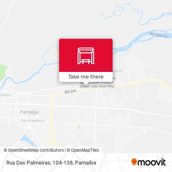 Rua Das Palmeiras, 104-138 map