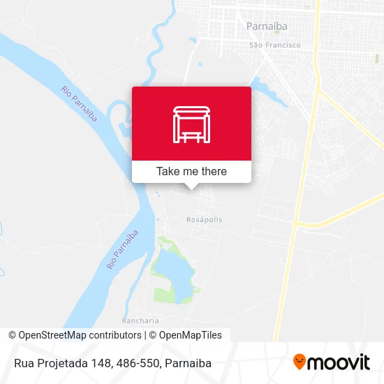 Rua Projetada 148, 486-550 map