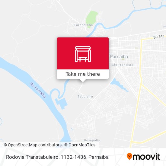Rodovia Transtabuleiro, 1132-1436 map