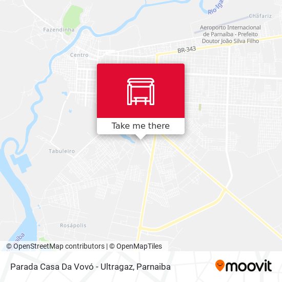 Parada Casa Da Vovó - Ultragaz map