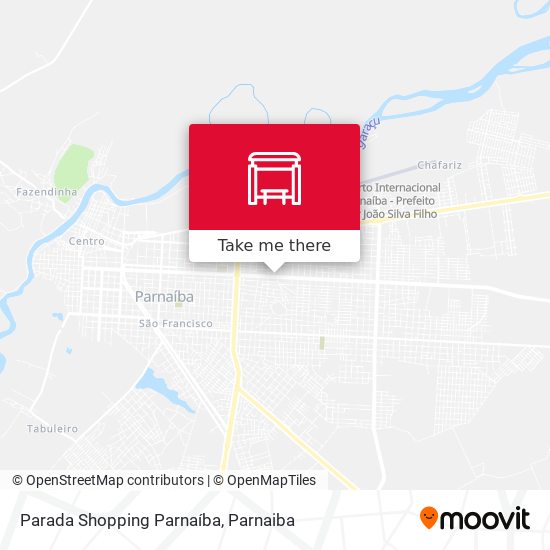 Mapa Parada Shopping Parnaíba