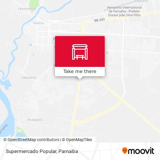 Supermercado Popular map