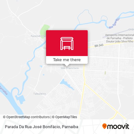 Parada Da Rua José Bonifácio map