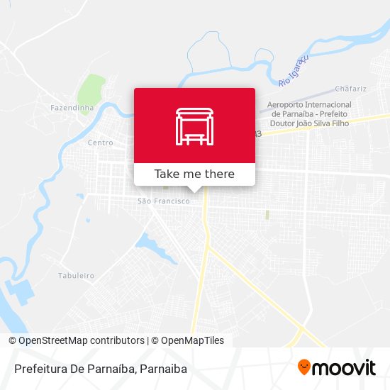 Mapa Prefeitura De Parnaíba