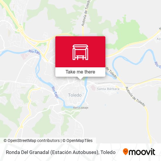 Ronda Del Granadal (Estación Autobuses) map